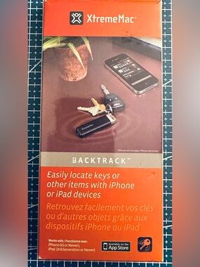 BackTrack Key Finder for iPhone/iPad - Black